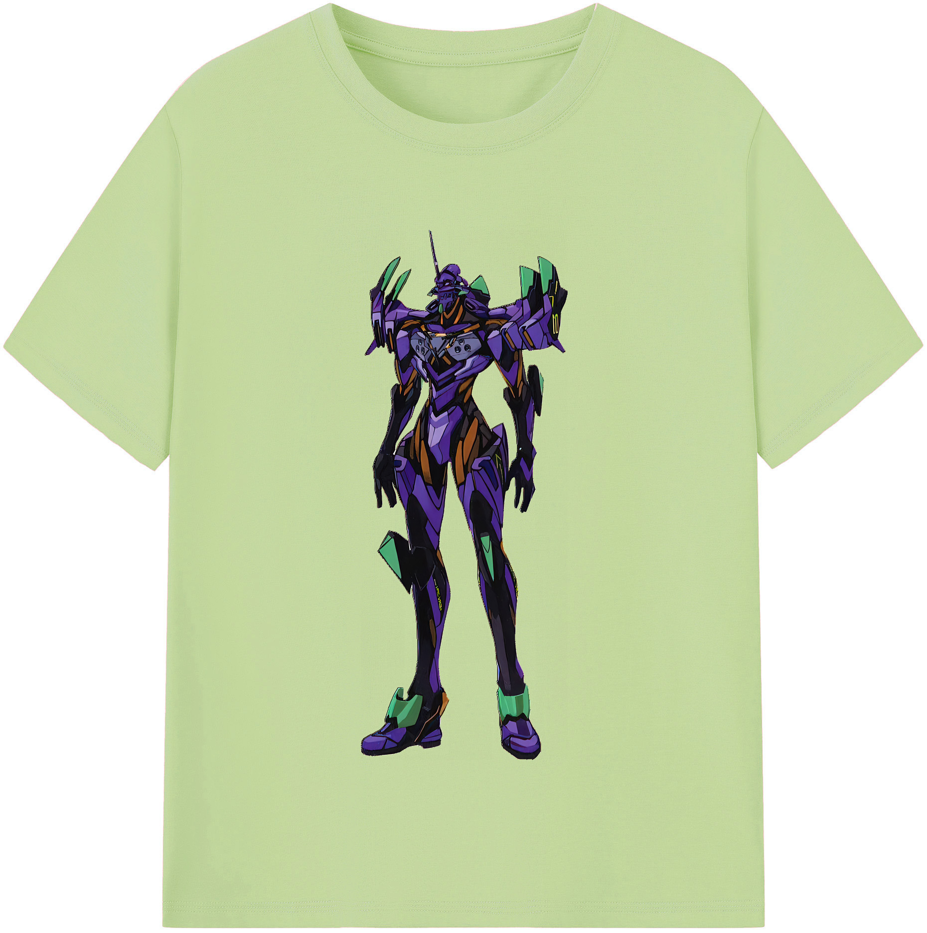 （画像用） EVA 新世紀エヴァンゲリオン 綿100％半袖Tシャツ（フロントプリント）